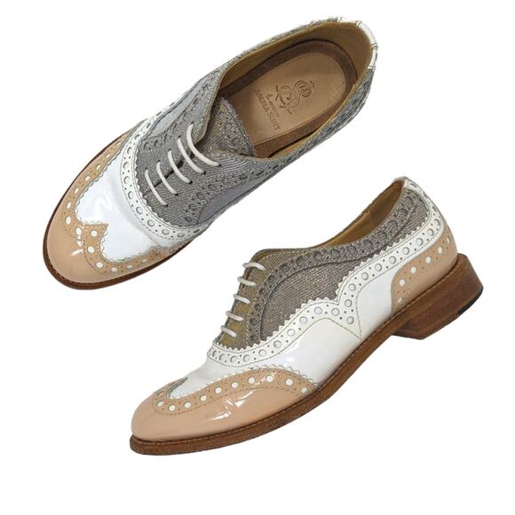 angela scott Shoes - The Office of Angela Scott Mr. Doubt Brogue Oxford Loafer 37